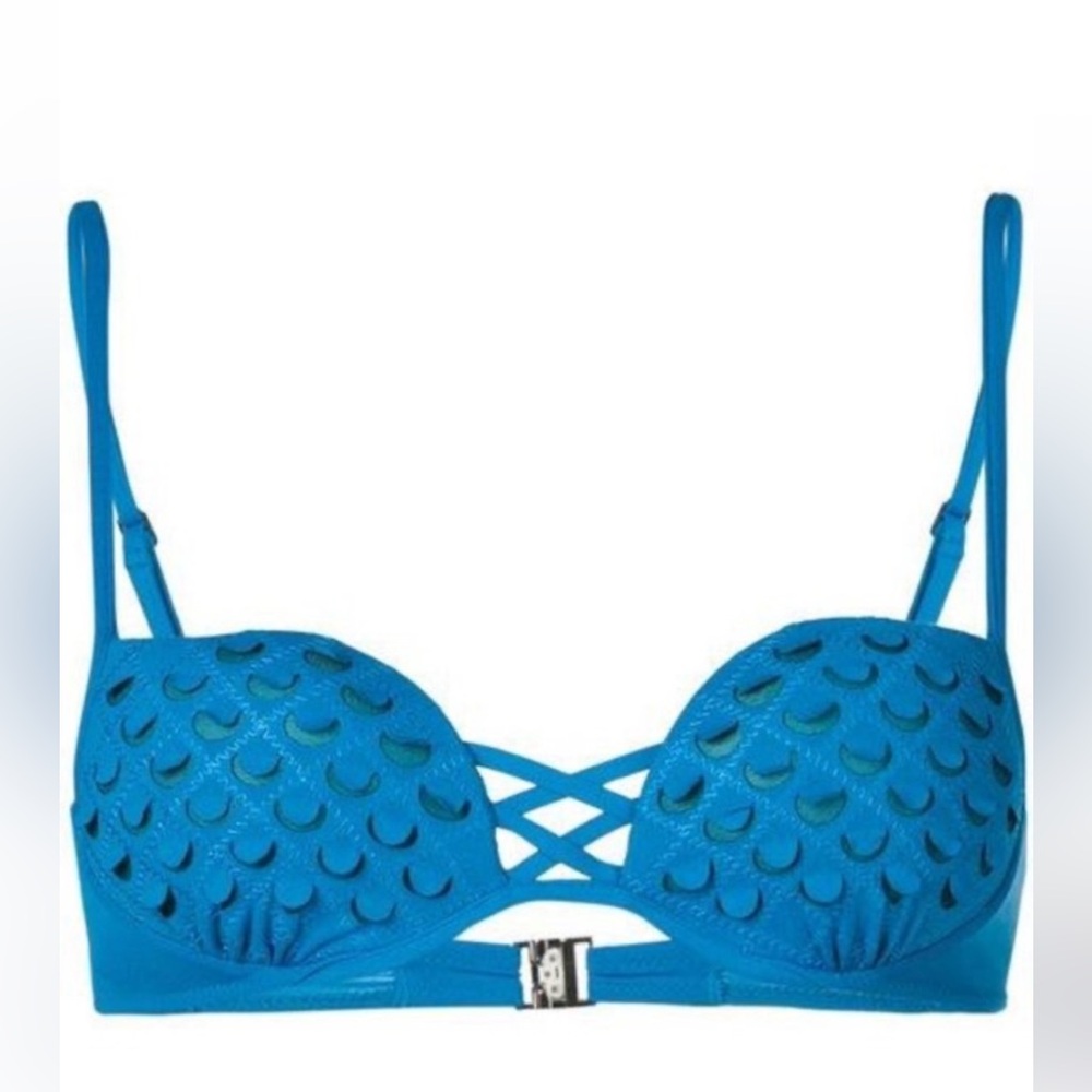 🌟2/$50🌟 NWT La Perla Teal Cutout Swim Top